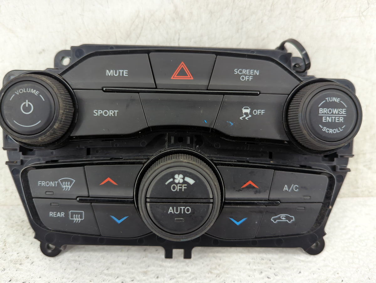 2017-2018 Dodge Challenger Climate Control Module Temperature AC/Heater Replacement P/N:2220250 Fits Fits 2017 2018 OEM Used