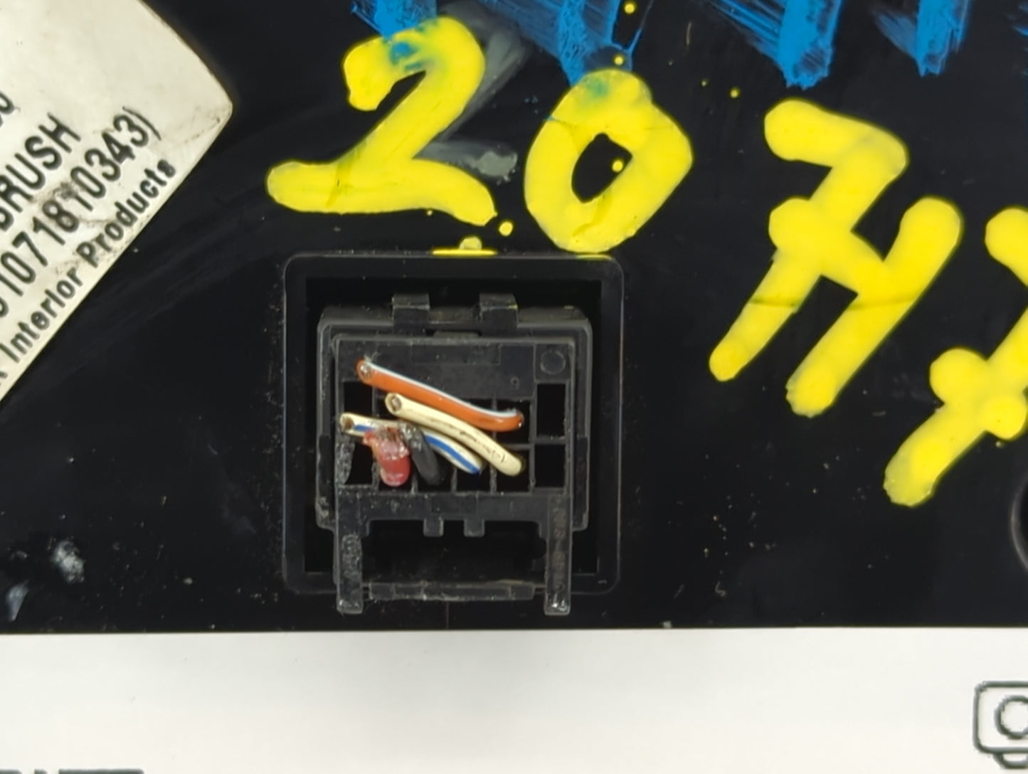 2017 Dodge Challenger Climate Control Module Temperature AC/Heater Replacement P/N:2220250 Fits OEM Used Auto Parts - Oemuse