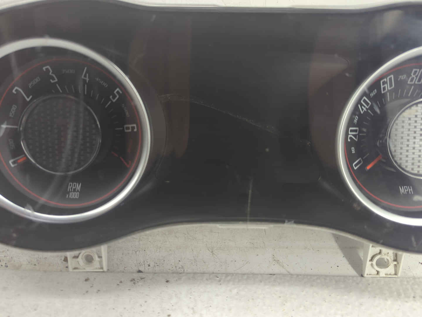 2017 Dodge Challenger Instrument Cluster Speedometer Gauges P/N:P68306139AB TJHQI335694360 Fits OEM Used Auto Parts - Oemuse