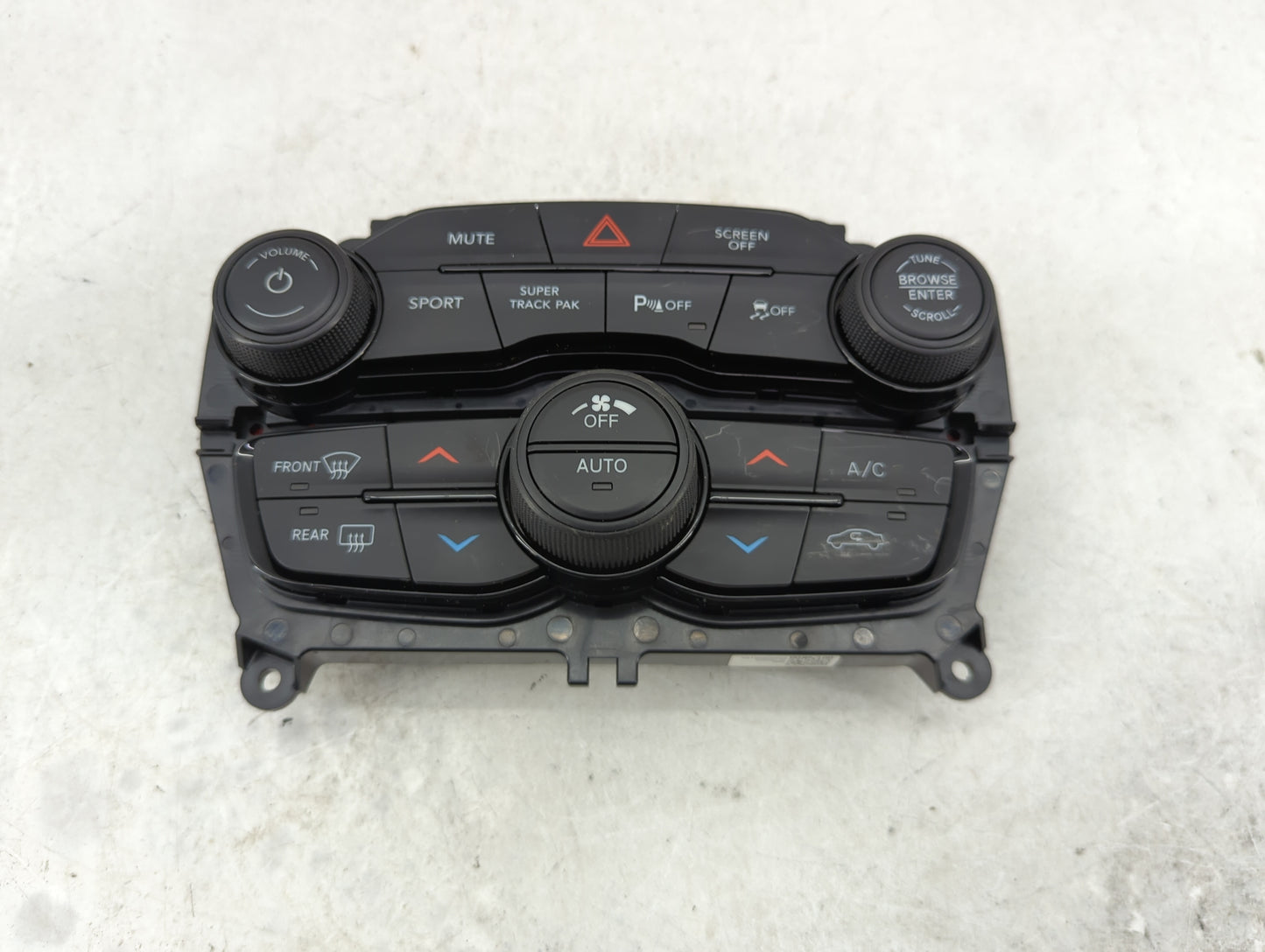 2015-2016 Dodge Challenger Climate Control Module Temperature AC/Heater Replacement P/N:P68293608AB Fits Fits 2015 2016 OEM 