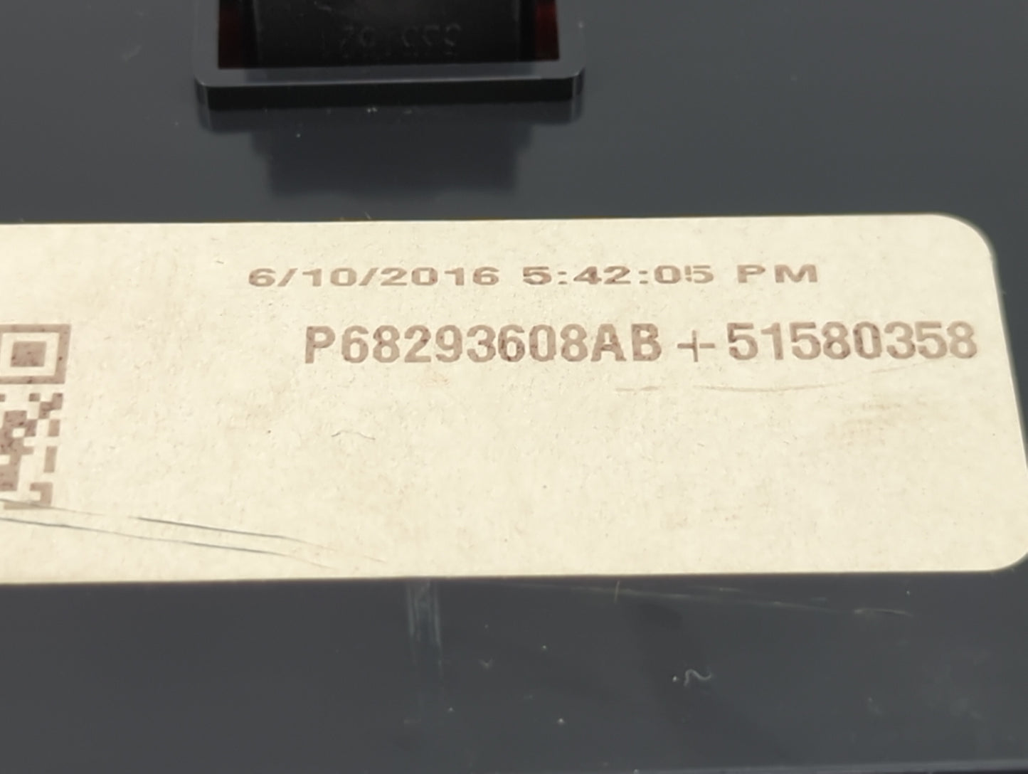 2015-2016 Dodge Challenger Climate Control Module Temperature AC/Heater Replacement P/N:P68293608AB Fits Fits 2015 2016 OEM 