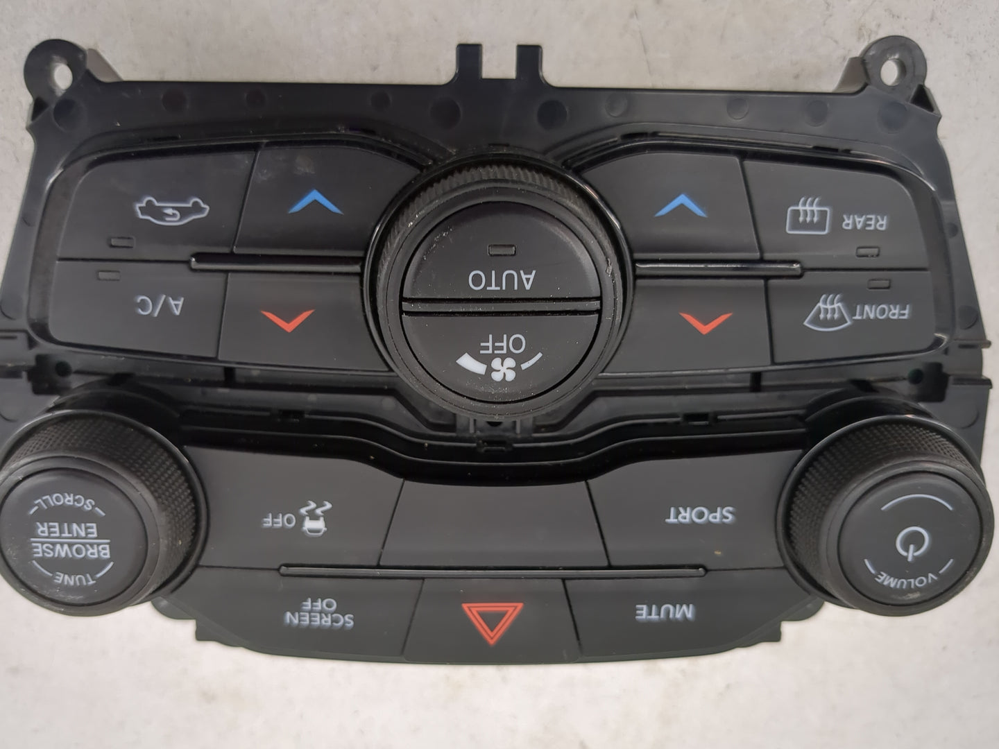 2017 Dodge Challenger Climate Control Module Temperature AC/Heater Replacement P/N:5PG682XGAE P68229806AC Fits OEM Used Auto