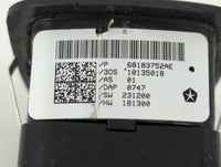 2015-2022 Dodge Challenger Master Power Window Switch Replacement Driver Side Left P/N:6813752AE Fits OEM Used Auto Parts - 