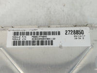 2016-2017 Dodge Challenger PCM Engine Control Computer ECU ECM PCU OEM P/N:A2C7454120300 P68243309AB Fits Fits 2016 2017 OEM