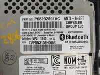 2017 Dodge Charger Radio AM FM Cd Player Receiver Replacement P/N:P68292891AC Fits OEM Used Auto Parts - Oemusedautoparts1.c