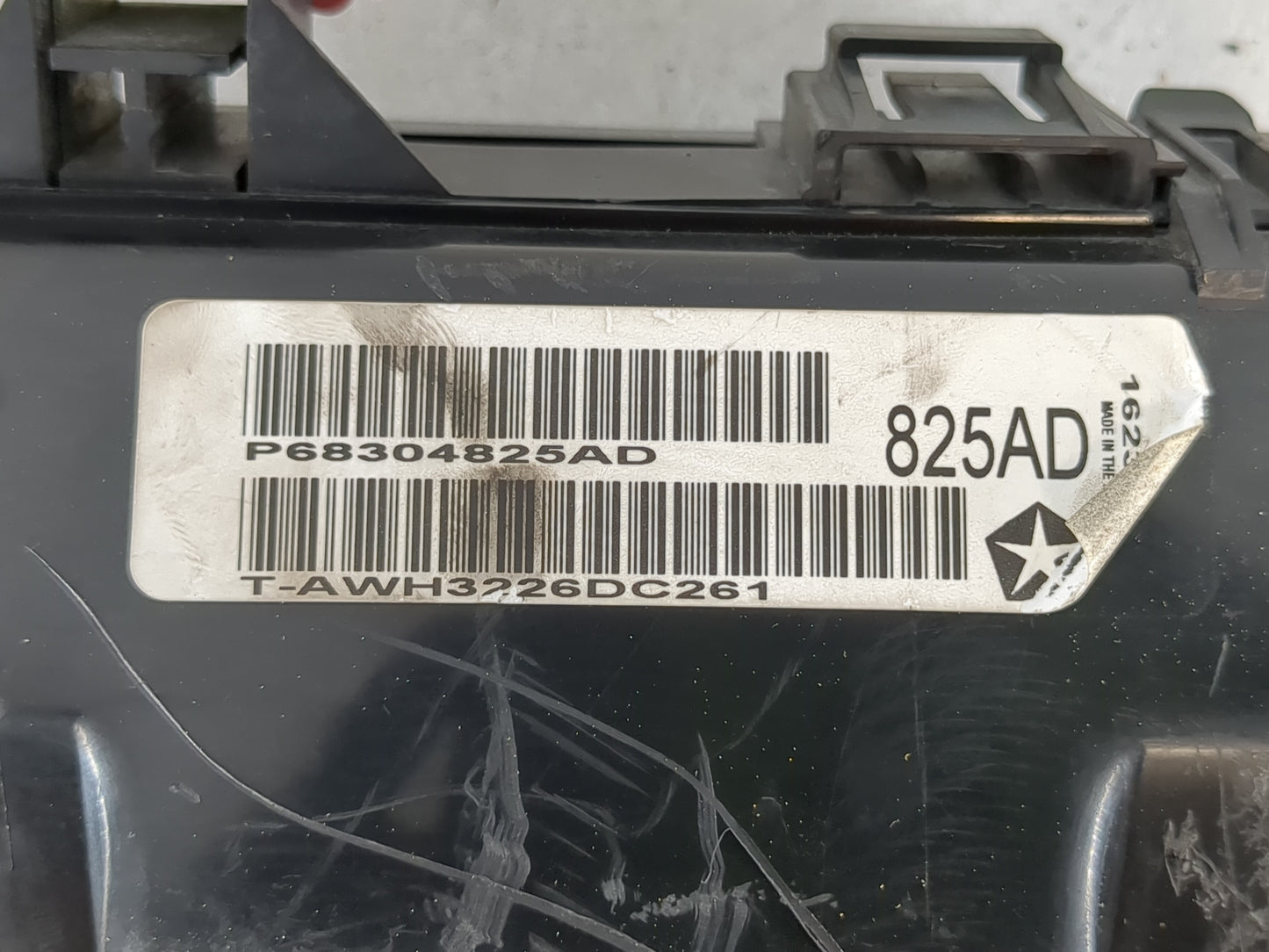 2017 Dodge Charger Fusebox Fuse Box Panel Relay Module P/N:P68304825AD Fits OEM Used Auto Parts - Oemusedautoparts1.com