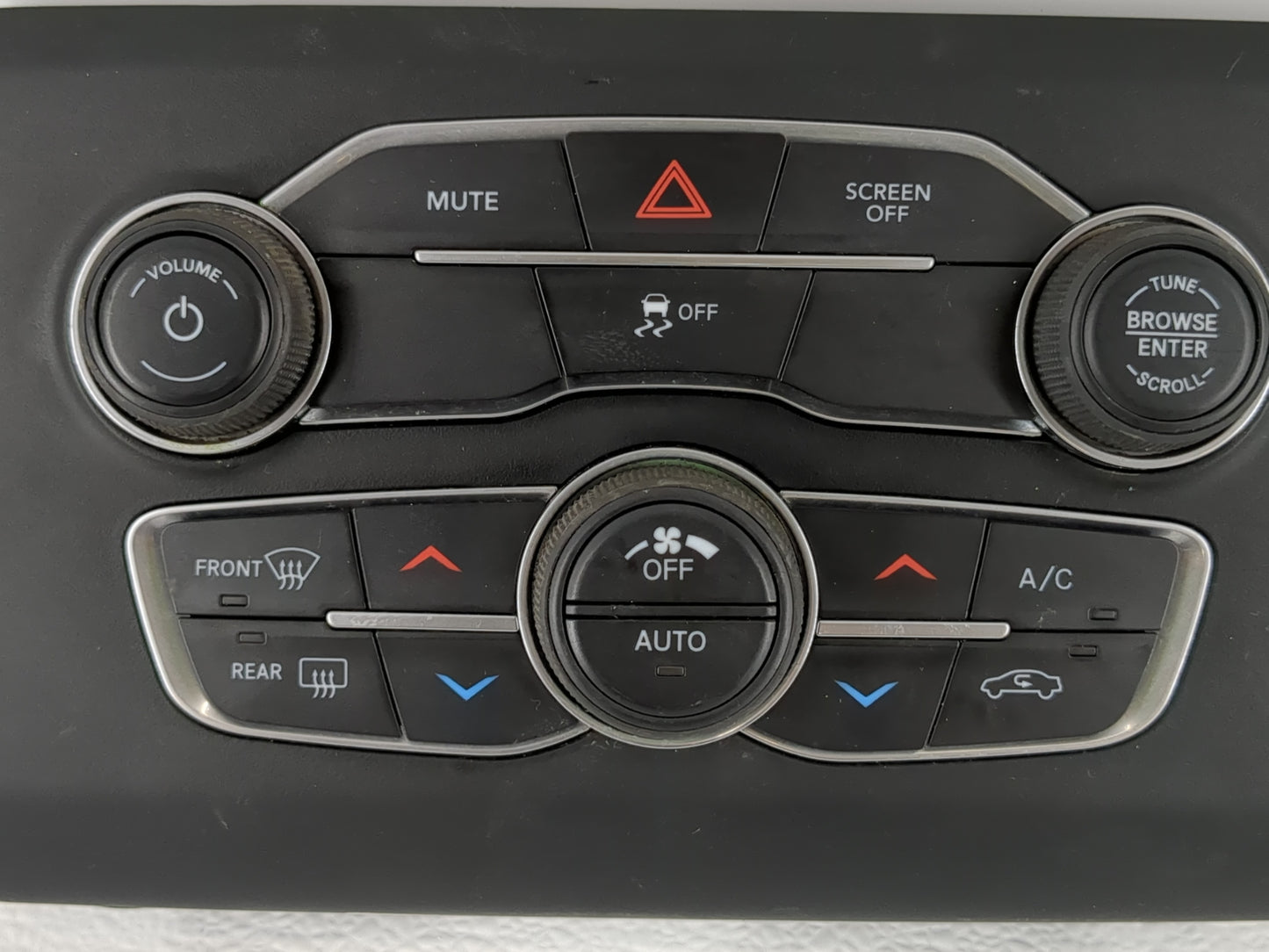 2017-2021 Dodge Charger Climate Control Module Temperature AC/Heater Replacement P/N:P68293617AC Fits OEM Used Auto Parts - 