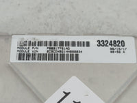 2016-2017 Dodge Charger PCM Engine Control Computer ECU ECM PCU OEM P/N:P68243309AB Fits Fits 2016 2017 OEM Used Auto Parts 
