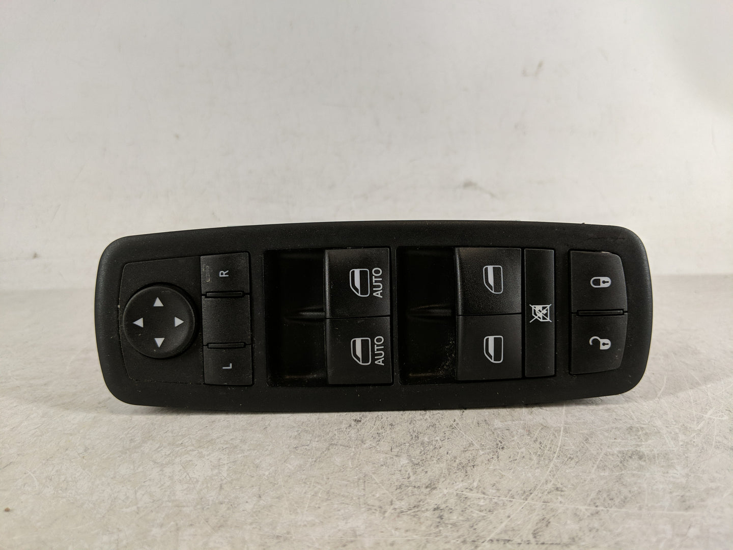 2015-2019 Dodge Charger Master Power Window Switch Replacement Driver Side Left P/N:68262253AC Fits OEM Used Auto Parts - Oe