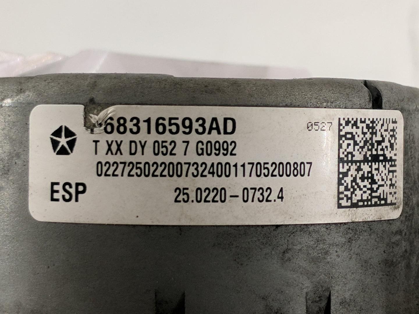2015-2022 Dodge Charger ABS Pump Control Module Replacement P/N:P68316593AD Fits Fits 2015 2016 2017 2018 2019 2020 2021 202