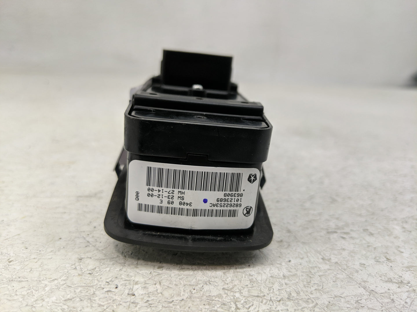 2015-2019 Dodge Charger Master Power Window Switch Replacement Driver Side Left P/N:68139805AB Fits OEM Used Auto Parts - Oe