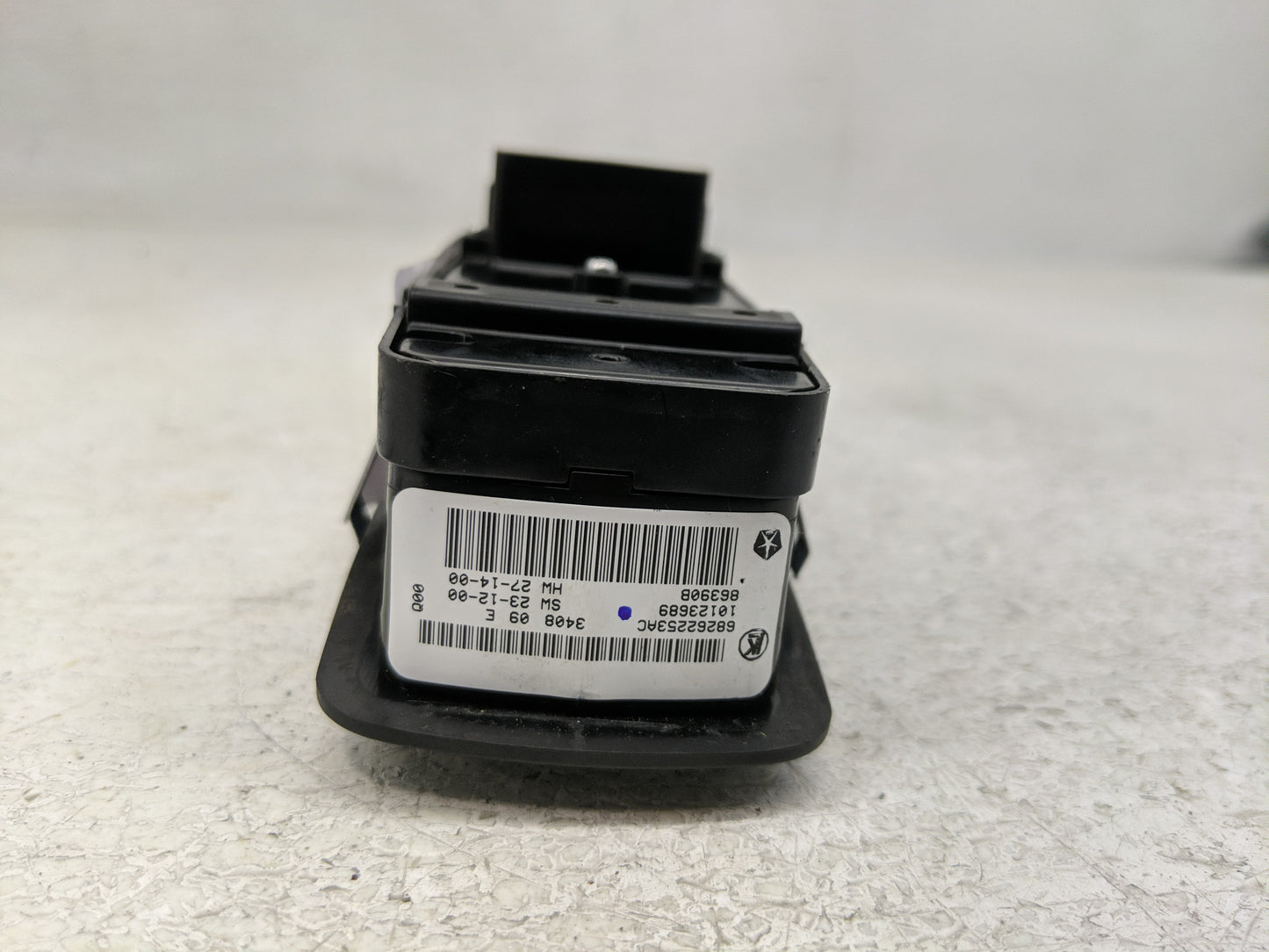 2015-2019 Dodge Charger Master Power Window Switch Replacement Driver Side Left P/N:68139805AB Fits OEM Used Auto Parts - Oe