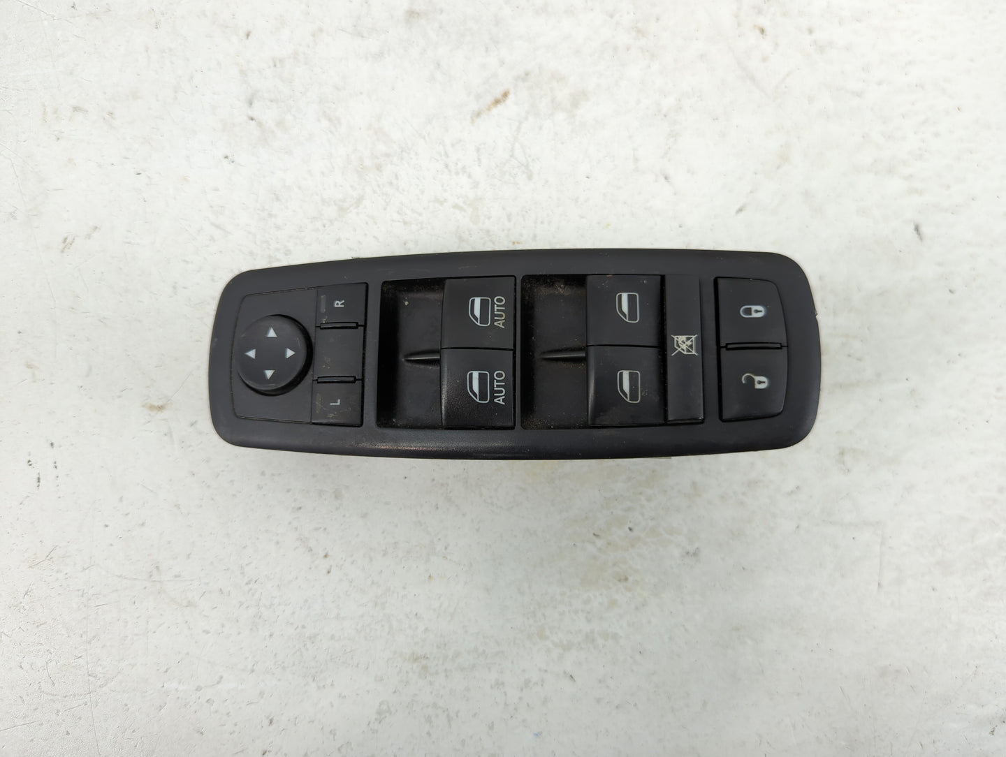 2015-2019 Dodge Charger Master Power Window Switch Replacement Driver Side Left P/N:68262253AC 68139805AB Fits OEM Used Auto