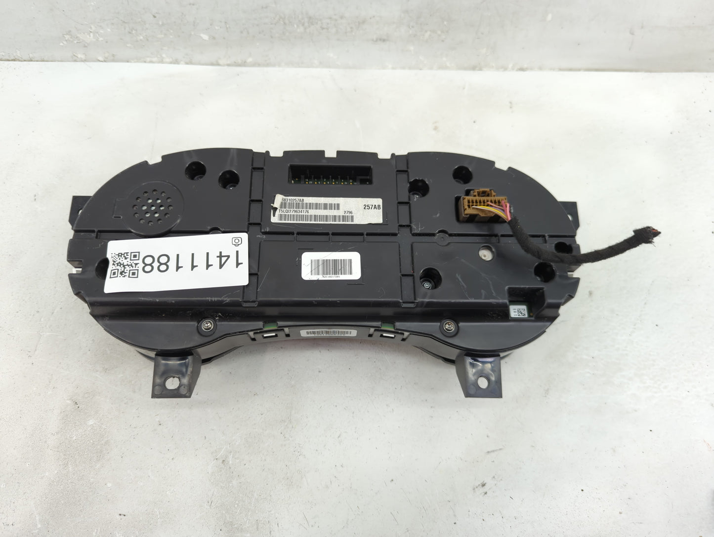 2017 Dodge Charger Instrument Cluster Speedometer Gauges P/N:68310257AB Fits OEM Used Auto Parts - Oemusedautoparts1.com
