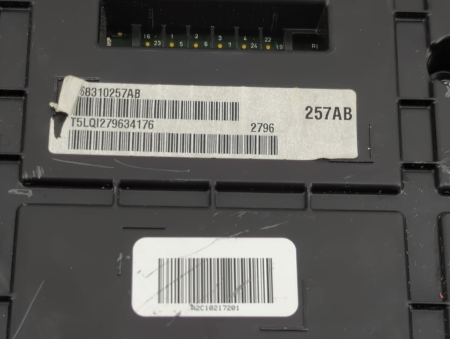 2017 Dodge Charger Instrument Cluster Speedometer Gauges P/N:68310257AB Fits OEM Used Auto Parts - Oemusedautoparts1.com