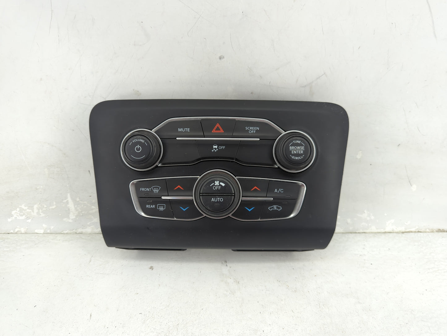 2017-2021 Dodge Charger Climate Control Module Temperature AC/Heater Replacement P/N:P68293617AG 53070471 Fits OEM Used Auto