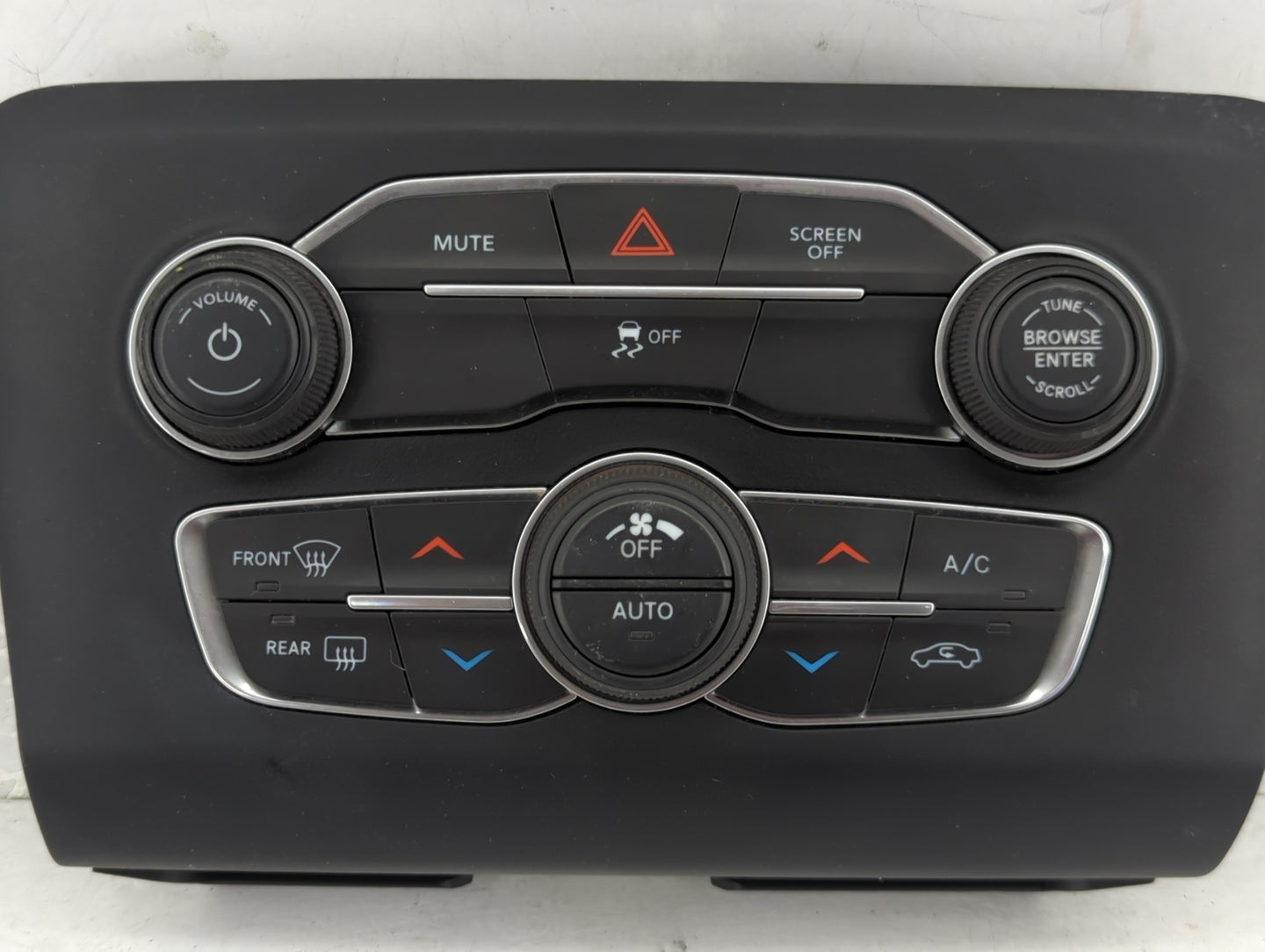 2017-2021 Dodge Charger Climate Control Module Temperature AC/Heater Replacement P/N:P68293617AG 53070471 Fits OEM Used Auto