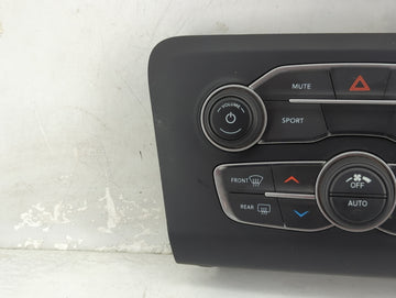 2017-2022 Dodge Charger Climate Control Module Temperature AC/Heater Replacement P/N:P68293618AC 75080826 Fits OEM Used Auto Parts