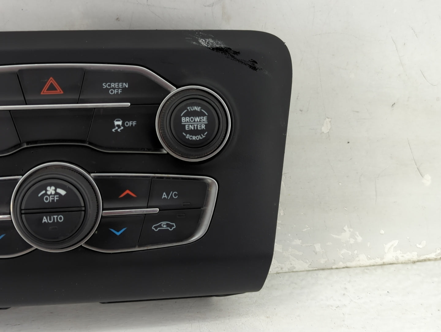 2017-2022 Dodge Charger Climate Control Module Temperature AC/Heater Replacement P/N:P68293618AC 75080826 Fits OEM Used Auto