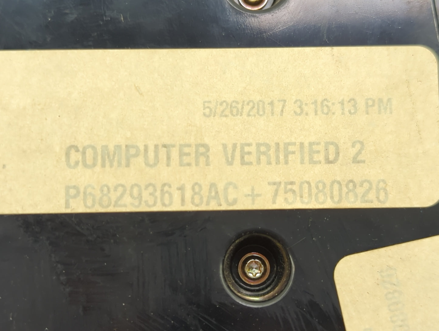2017-2022 Dodge Charger Climate Control Module Temperature AC/Heater Replacement P/N:P68293618AC 75080826 Fits OEM Used Auto