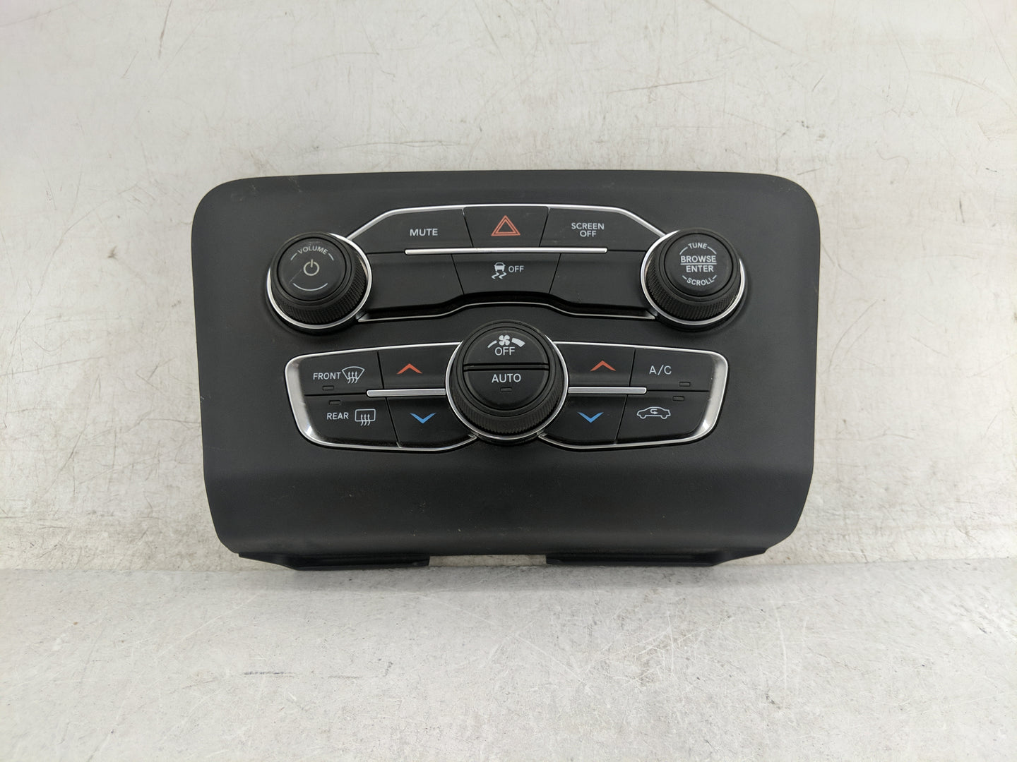 2017-2021 Dodge Charger Climate Control Module Temperature AC/Heater Replacement P/N:P68293617AC 73891083 Fits OEM Used Auto