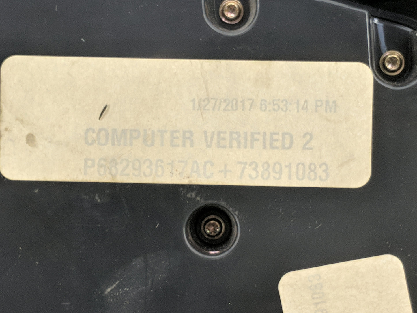 2017-2021 Dodge Charger Climate Control Module Temperature AC/Heater Replacement P/N:P68293617AC 73891083 Fits OEM Used Auto