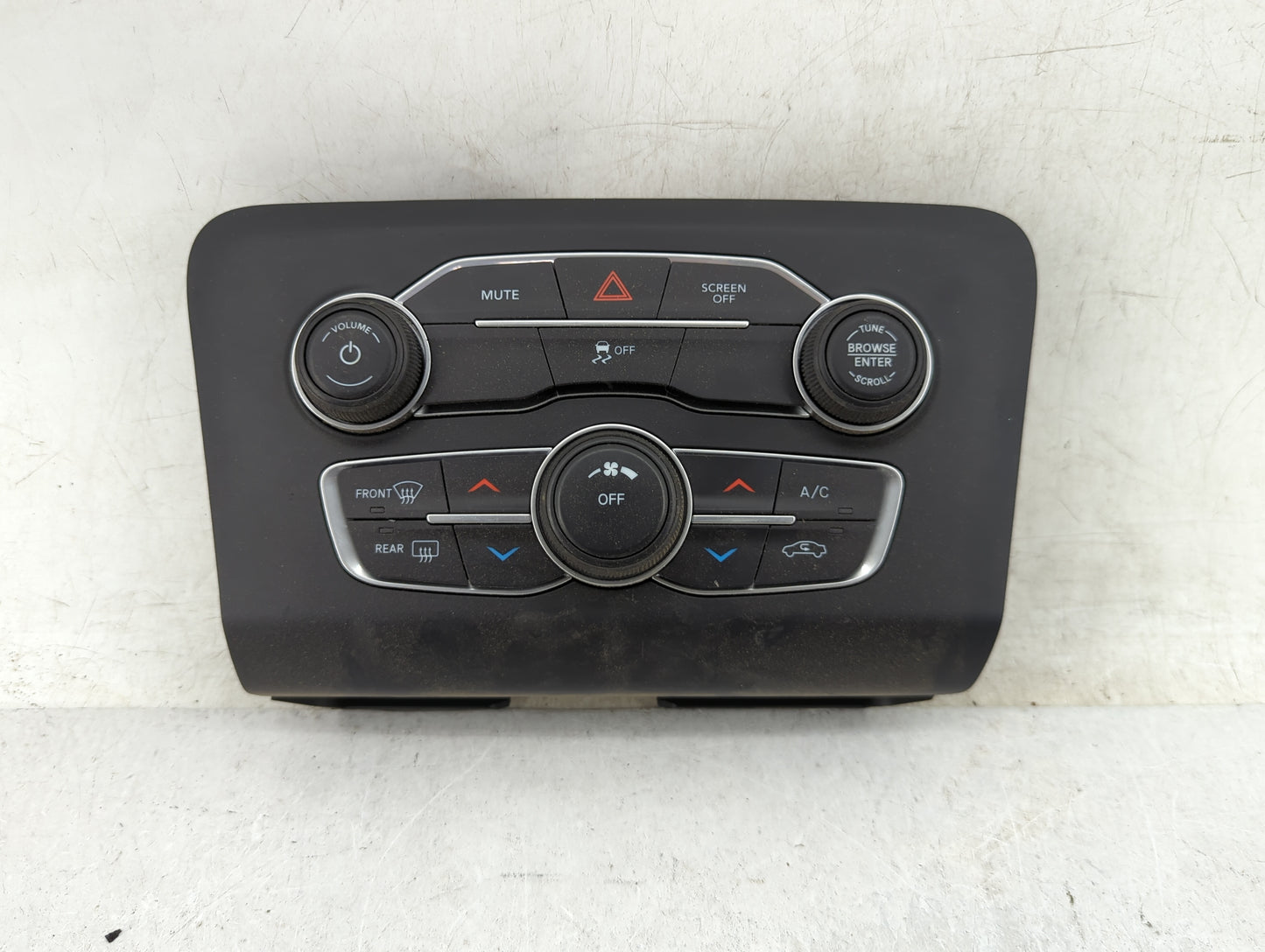2017-2021 Dodge Charger Climate Control Module Temperature AC/Heater Replacement P/N:68293614AC Fits Fits 2017 2018 2019 202