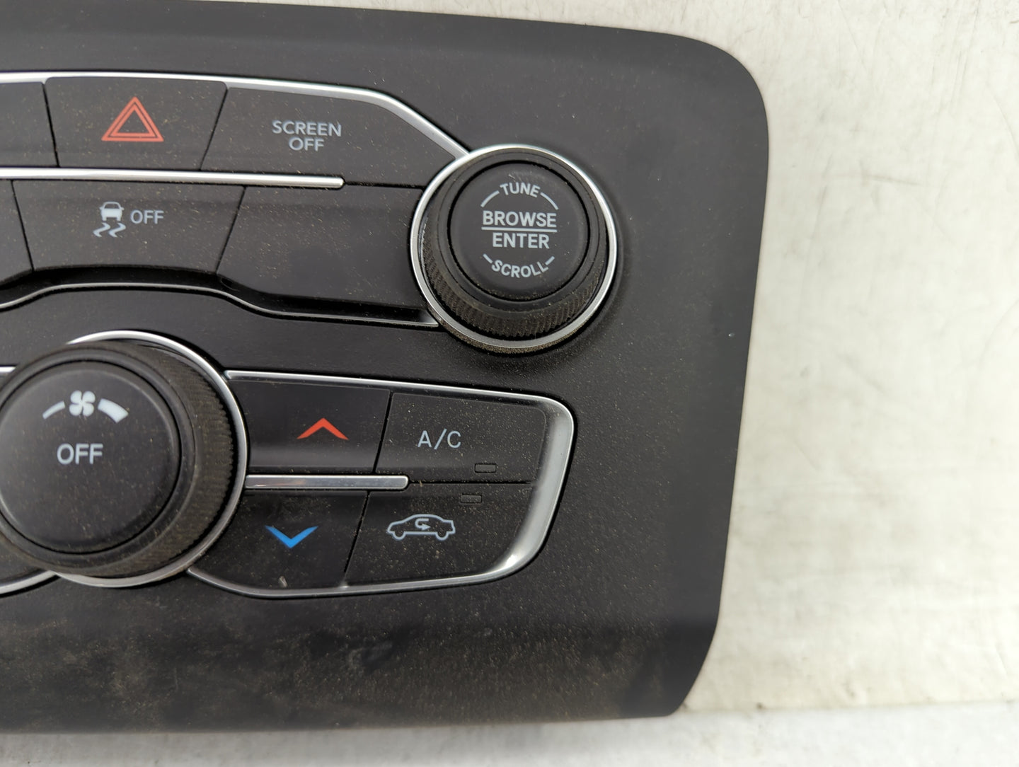 2017-2021 Dodge Charger Climate Control Module Temperature AC/Heater Replacement P/N:68293614AC Fits Fits 2017 2018 2019 202