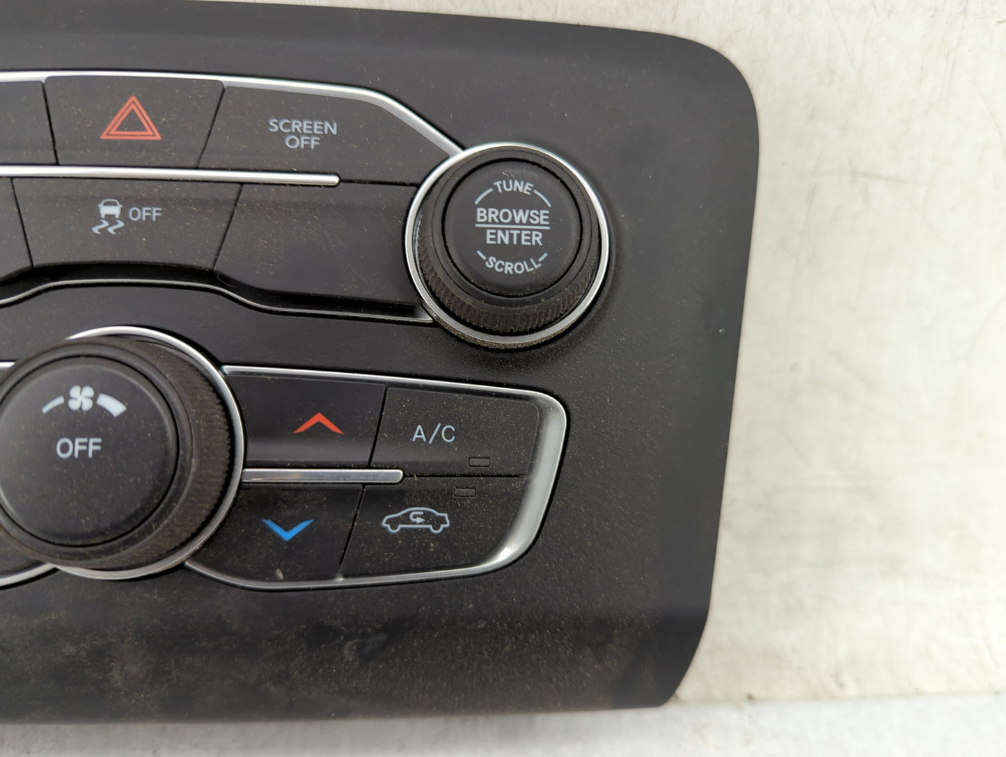 2017-2021 Dodge Charger Climate Control Module Temperature AC/Heater Replacement P/N:68293614AC Fits Fits 2017 2018 2019 202