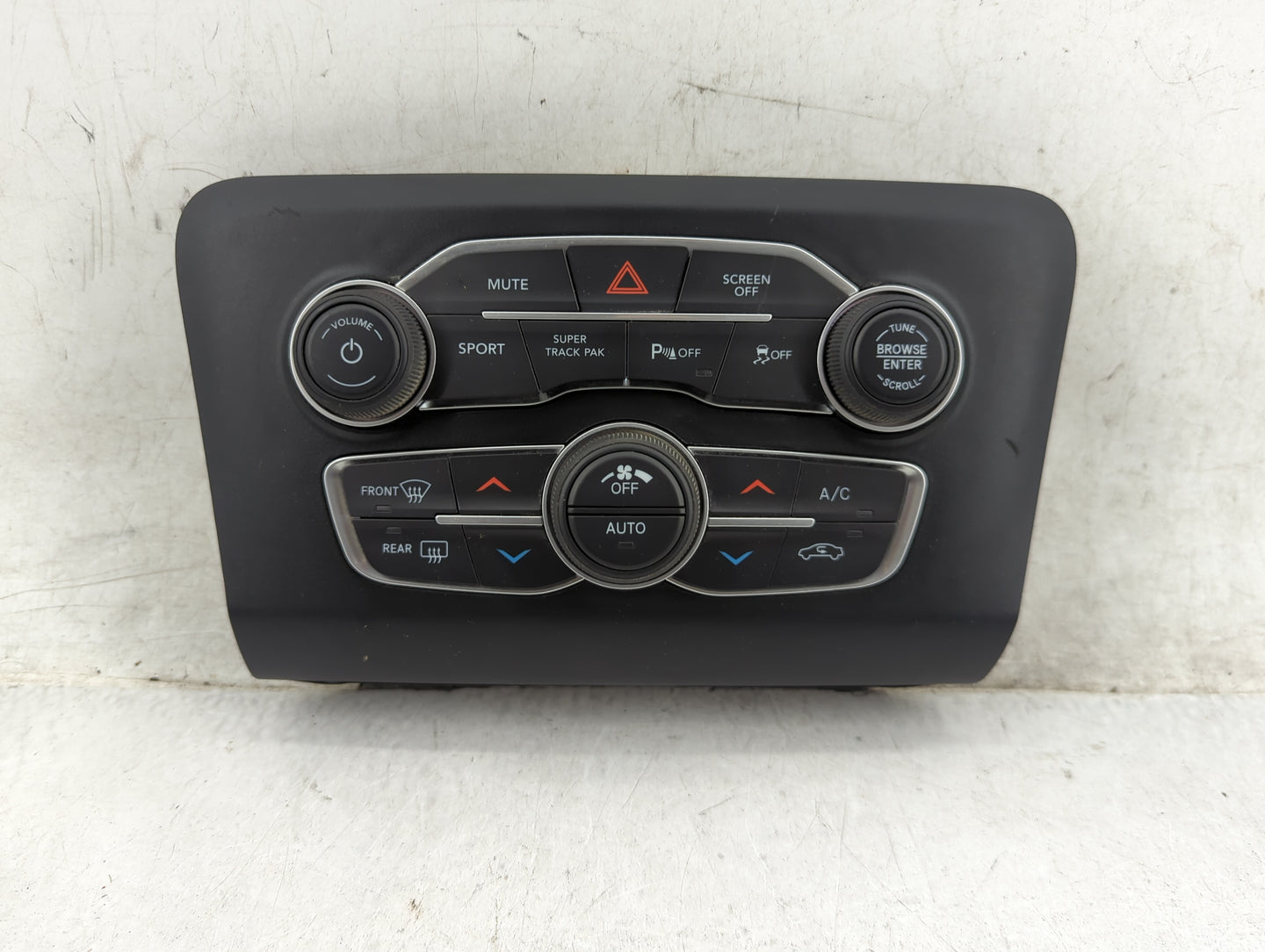2017-2022 Dodge Charger Climate Control Module Temperature AC/Heater Replacement P/N:P68293624AD Fits OEM Used Auto Parts - 