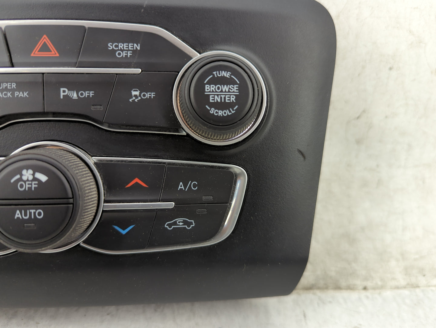 2017-2022 Dodge Charger Climate Control Module Temperature AC/Heater Replacement P/N:P68293624AD Fits OEM Used Auto Parts - 