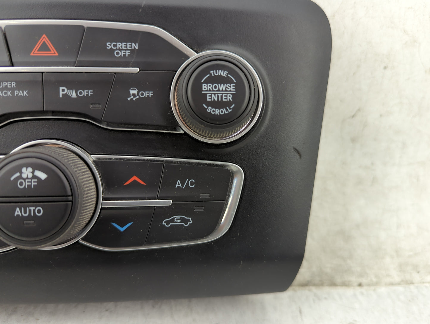 2017-2022 Dodge Charger Climate Control Module Temperature AC/Heater Replacement P/N:P68293624AD Fits OEM Used Auto Parts - 