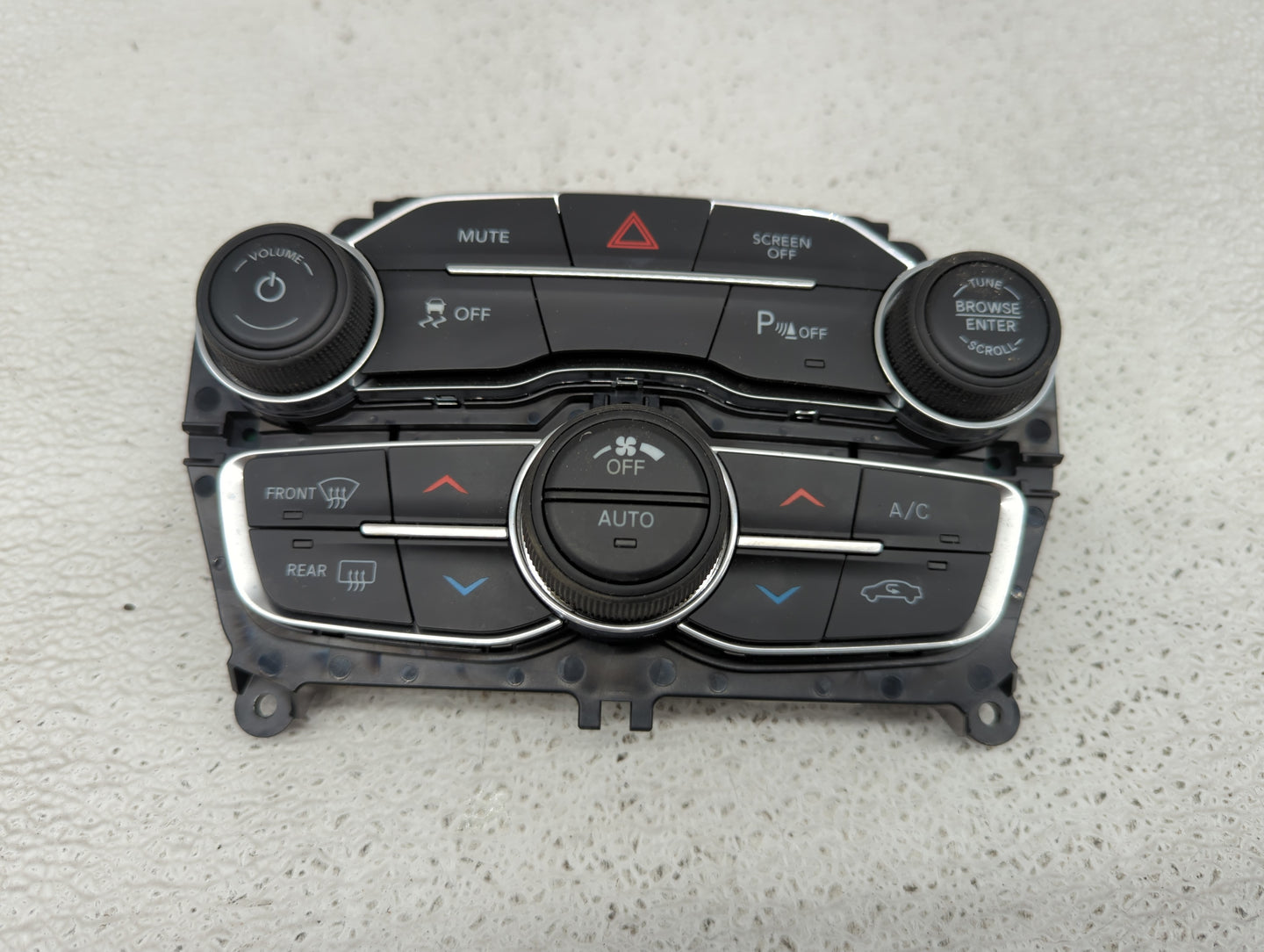 2017-2022 Dodge Charger Climate Control Module Temperature AC/Heater Replacement P/N:P68293626AC Fits OEM Used Auto Parts - 