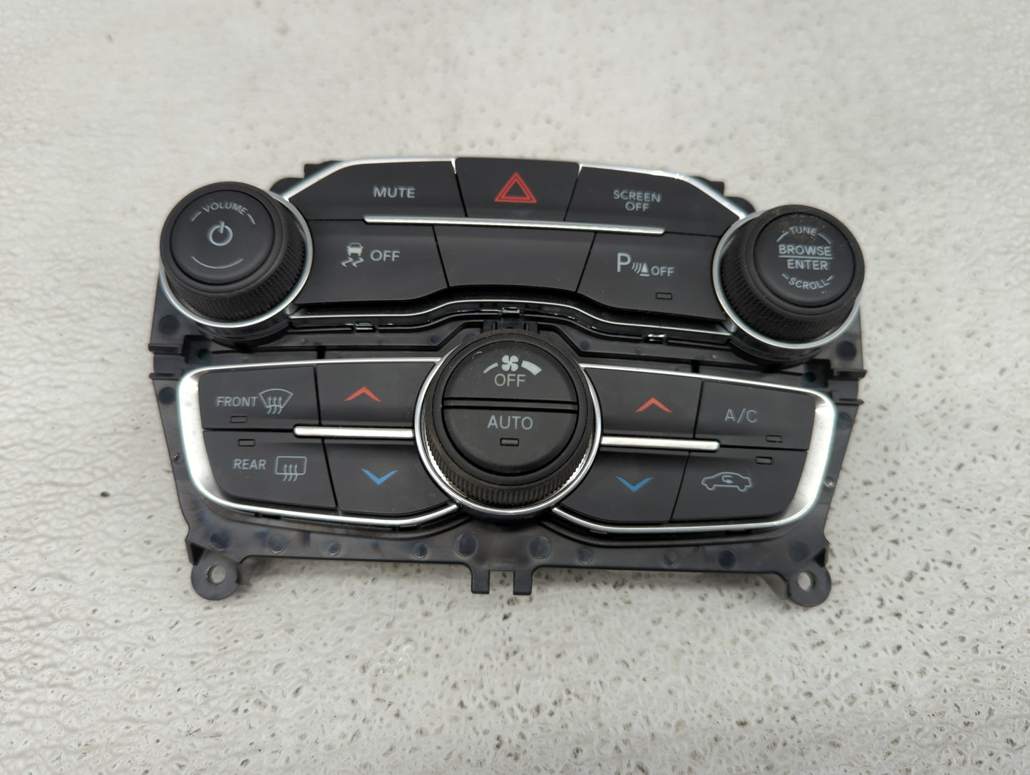 2017-2022 Dodge Charger Climate Control Module Temperature AC/Heater Replacement P/N:P68293626AC Fits OEM Used Auto Parts - 