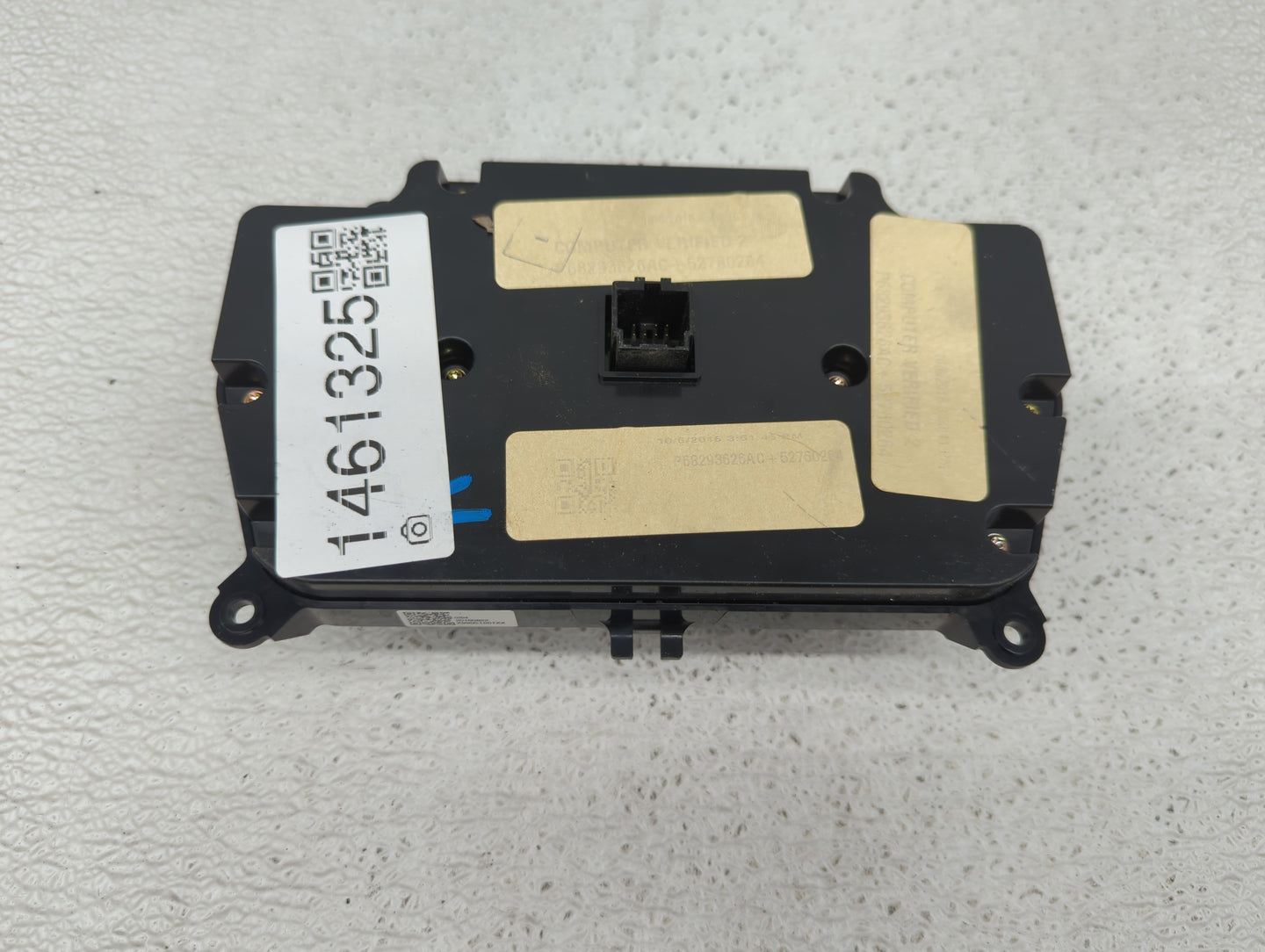 2017-2022 Dodge Charger Climate Control Module Temperature AC/Heater Replacement P/N:P68293626AC Fits OEM Used Auto Parts - 