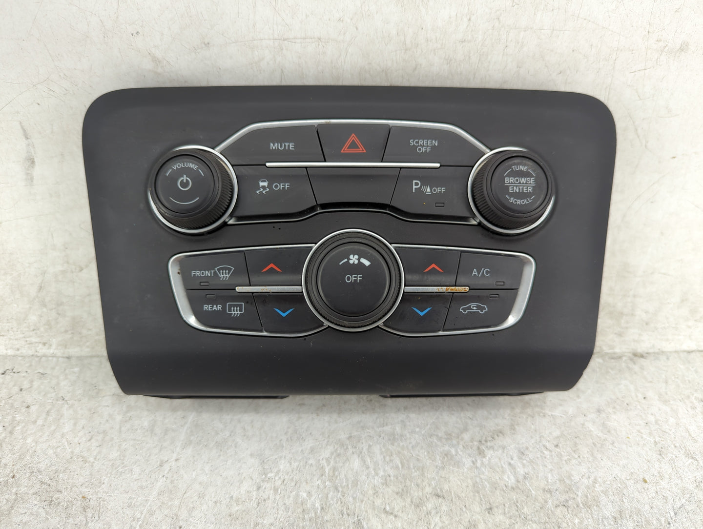 2017-2022 Dodge Charger Climate Control Module Temperature AC/Heater Replacement P/N:P68293615AC Fits OEM Used Auto Parts - 
