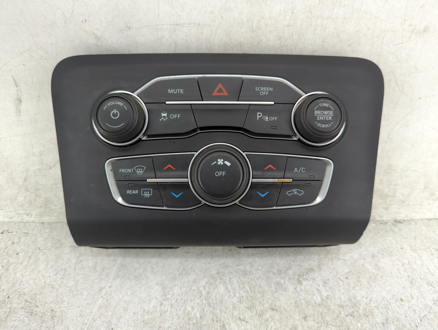 2017-2022 Dodge Charger Climate Control Module Temperature AC/Heater Replacement P/N:P68293615AC Fits OEM Used Auto Parts - 