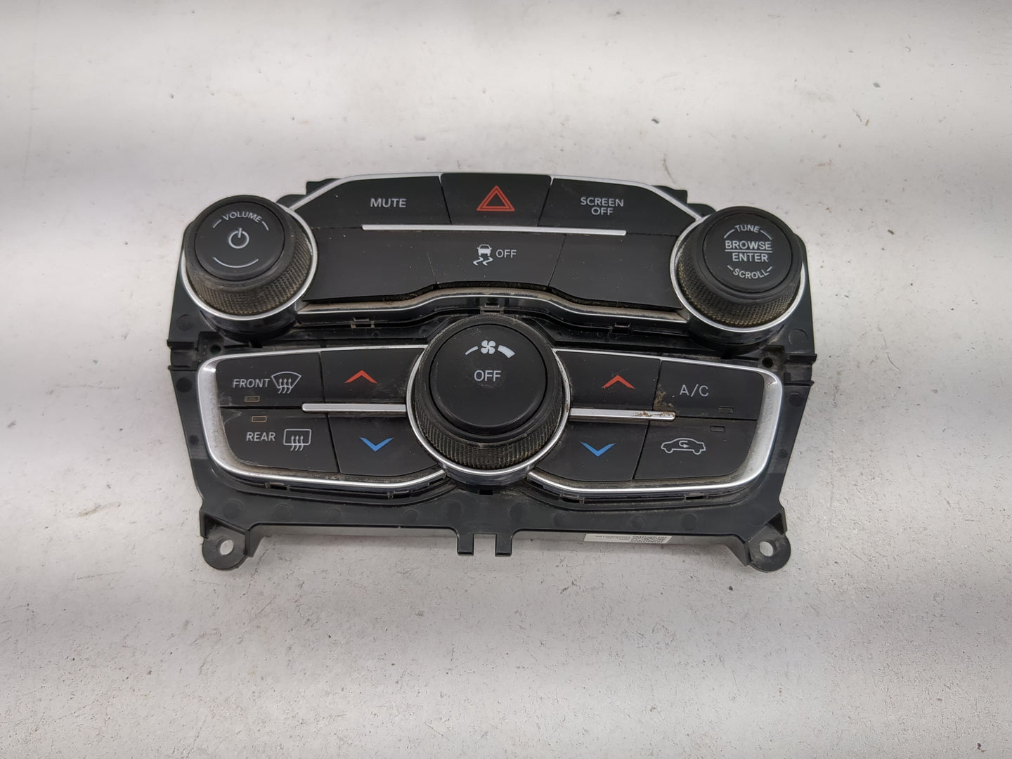 2017-2021 Dodge Charger Climate Control Module Temperature AC/Heater Replacement P/N:P68268187AC AA5T-19G468-AG Fits OEM Use