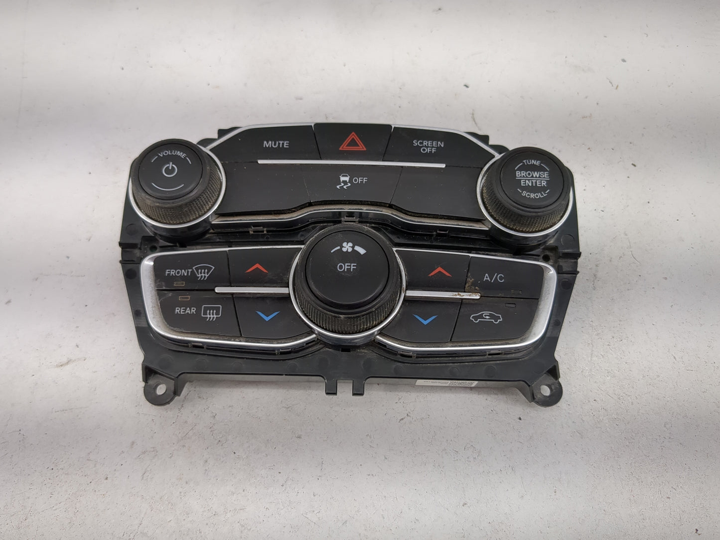 2017-2021 Dodge Charger Climate Control Module Temperature AC/Heater Replacement P/N:P68268187AC AA5T-19G468-AG Fits OEM Use