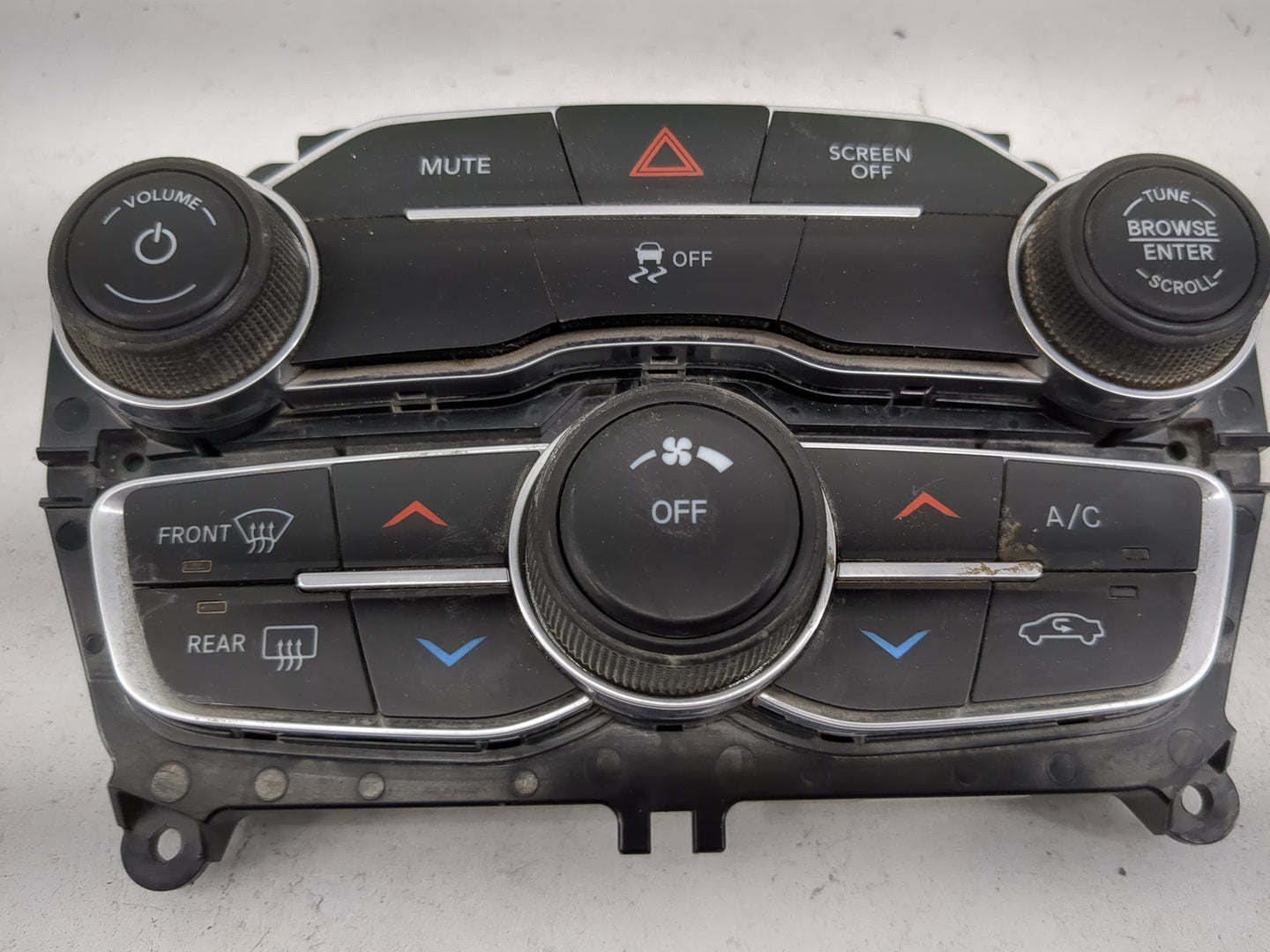 2017-2021 Dodge Charger Climate Control Module Temperature AC/Heater Replacement P/N:P68268187AC AA5T-19G468-AG Fits OEM Use