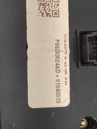 2017-2022 Dodge Charger Climate Control Module Temperature AC/Heater Replacement P/N:P68293624AD 91840515 Fits OEM Used Auto