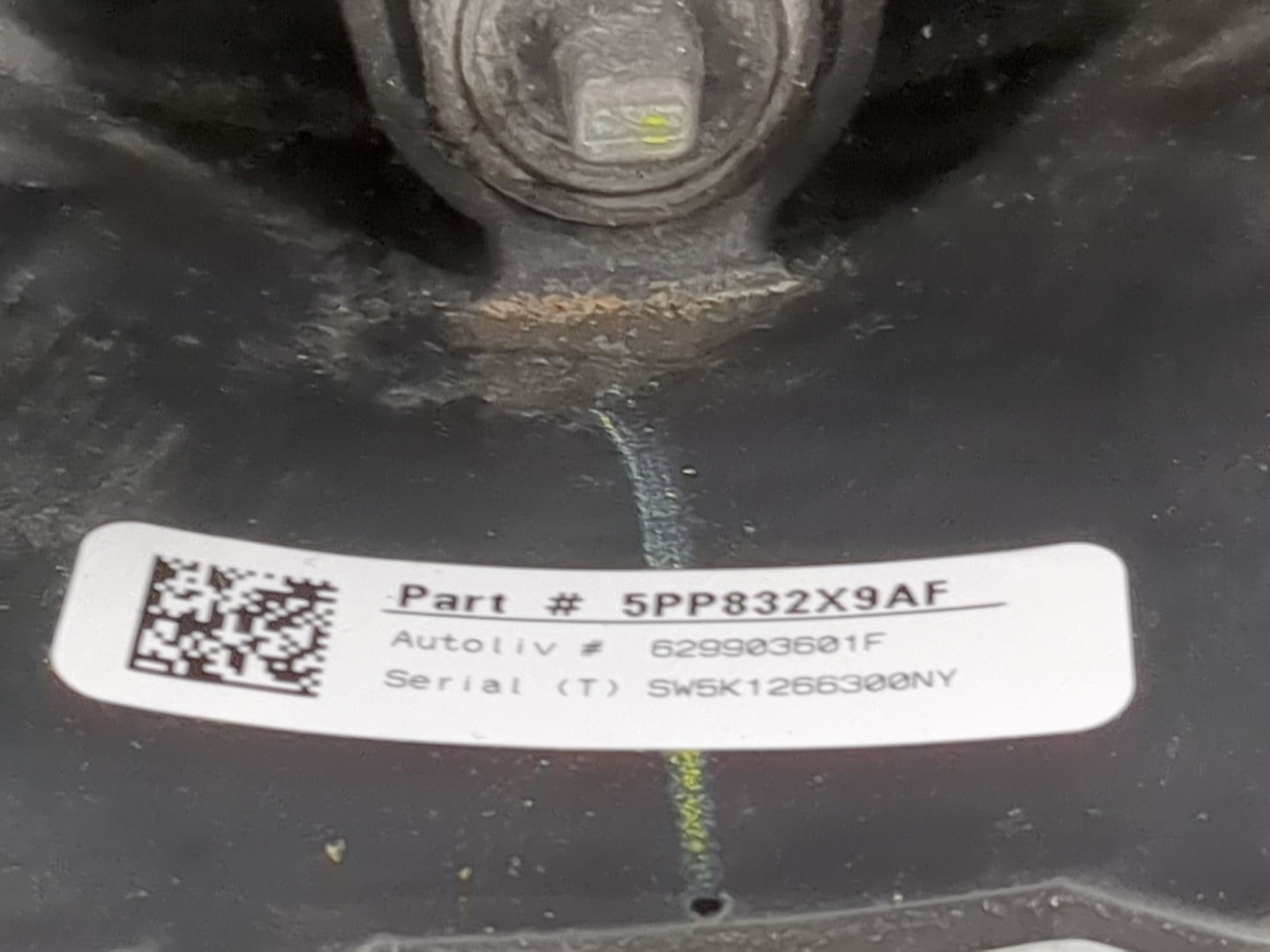 2017 Dodge Charger Steering Wheel Oem Black - Oemusedautoparts1.com