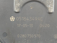 2011-2022 Dodge Charger Throttle Body P/N:05184349AE 05184349AC Fits OEM Used Auto Parts - Oemusedautoparts1.com