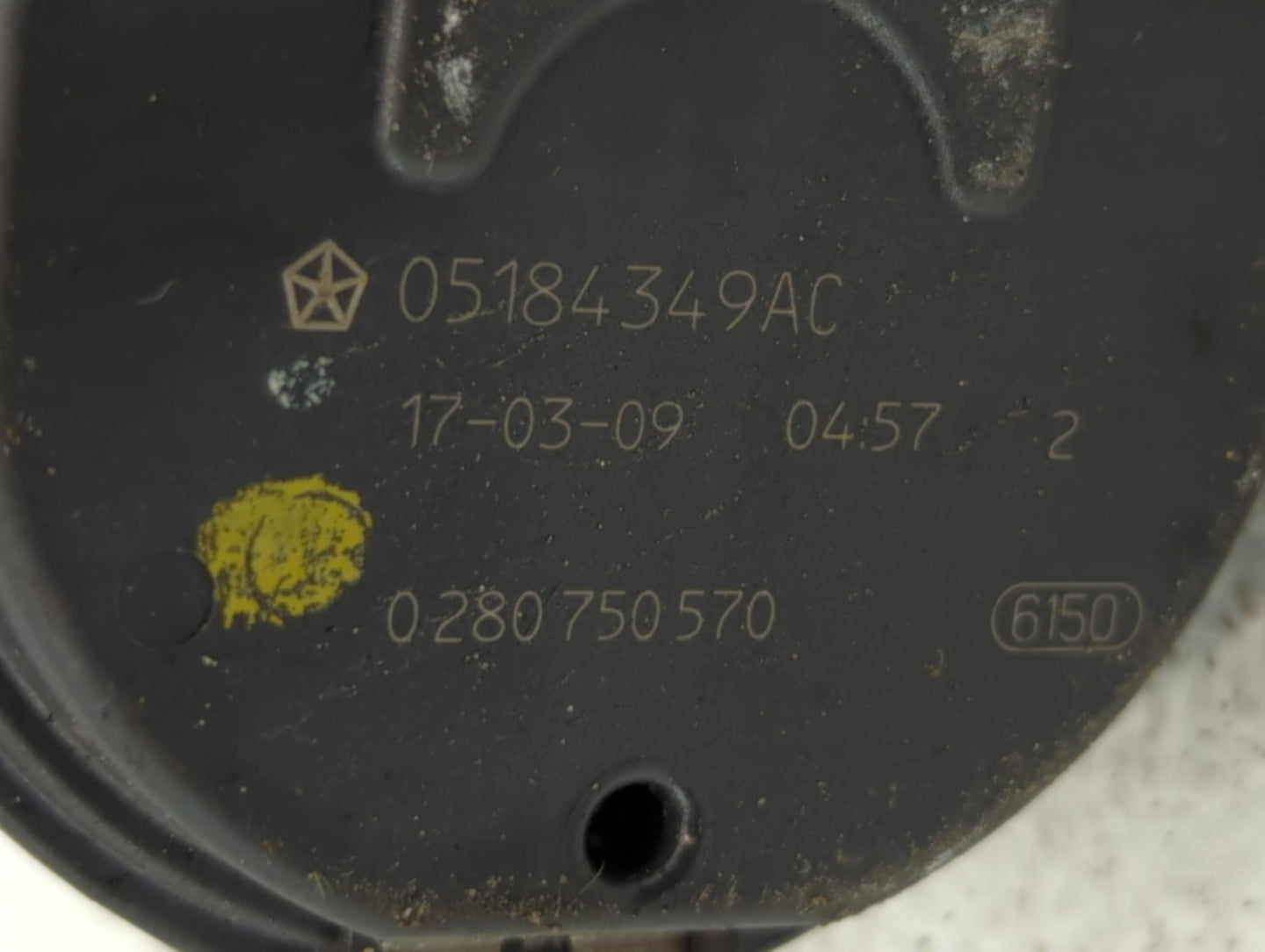 2011-2022 Dodge Charger Throttle Body P/N:05184349AC Fits Fits 2011 2012 2013 2014 2015 2016 2017 2018 2019 2020 2021 2022 O
