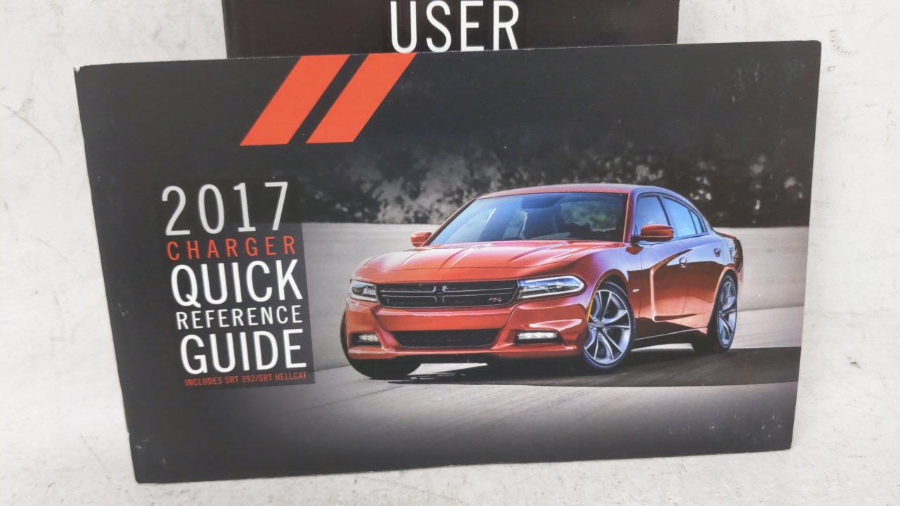 2017 Dodge Charger Owners Manual Book Guide OEM Used Auto Parts - Oemusedautoparts1.com
