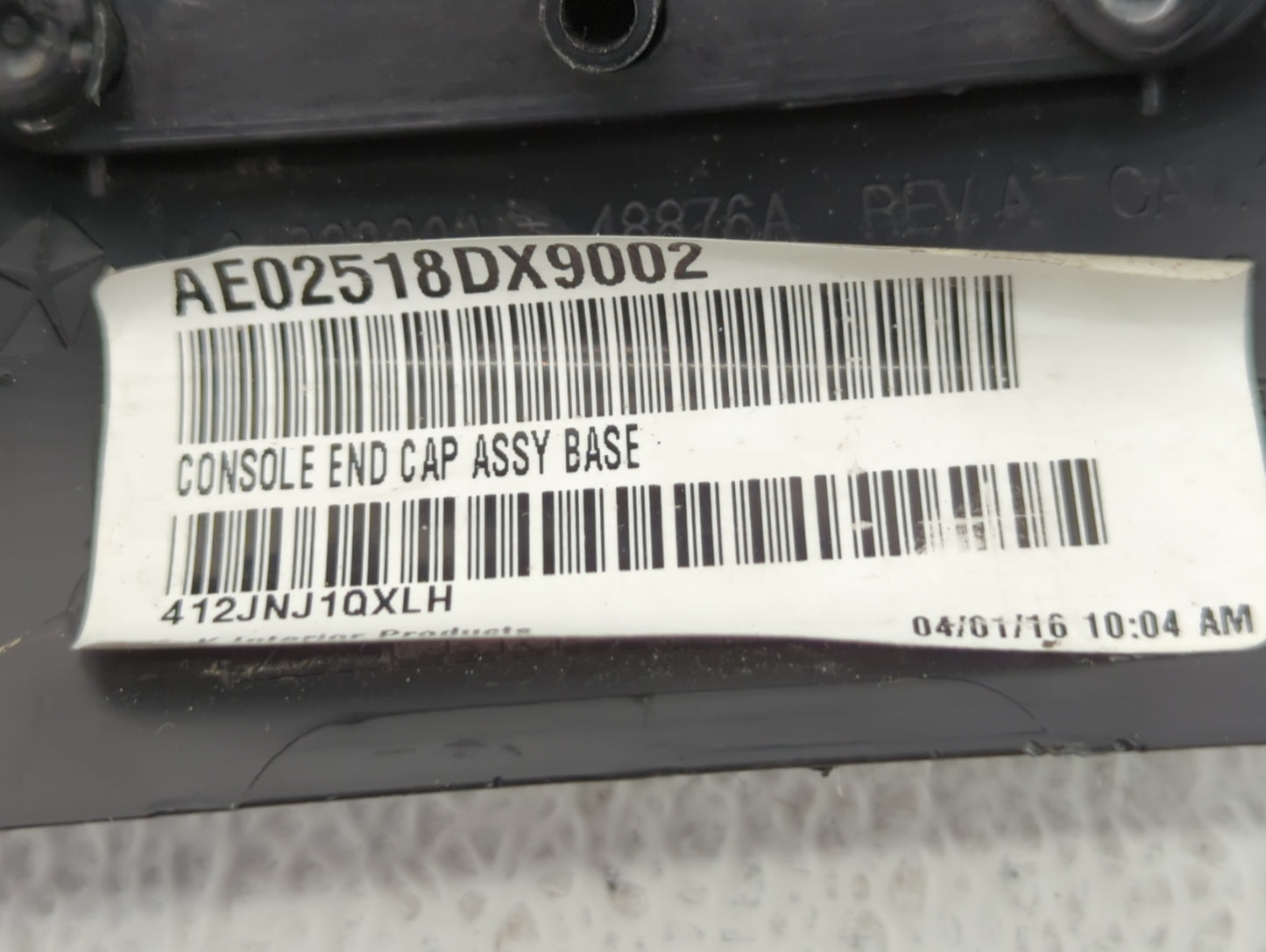 2017 Dodge Charger Overhead Roof Console Interior Dome Light Black - Oemusedautoparts1.com