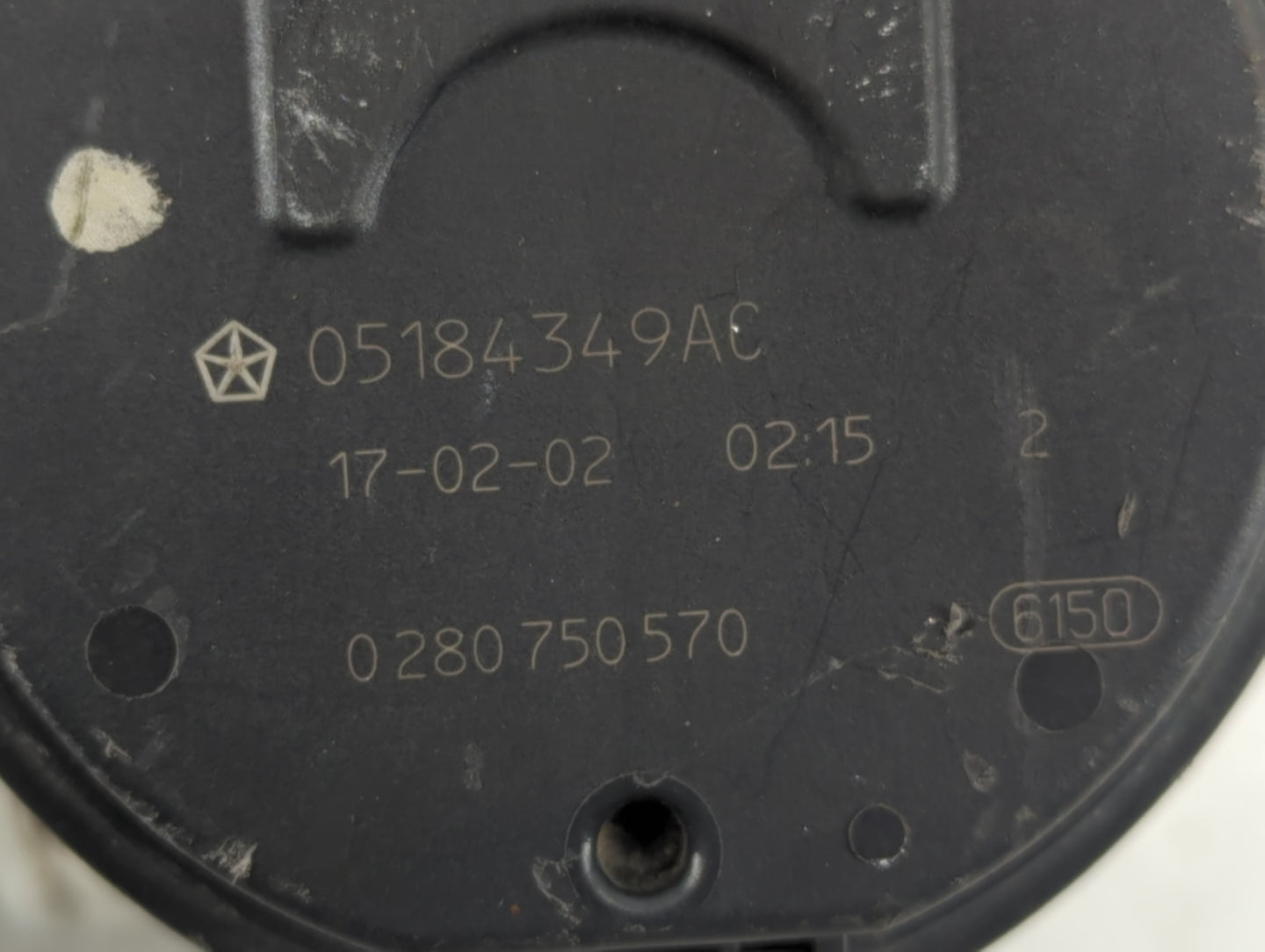 2011-2022 Dodge Charger Throttle Body P/N:0 280 750 570 05184349AC Fits OEM Used Auto Parts - Oemusedautoparts1.com