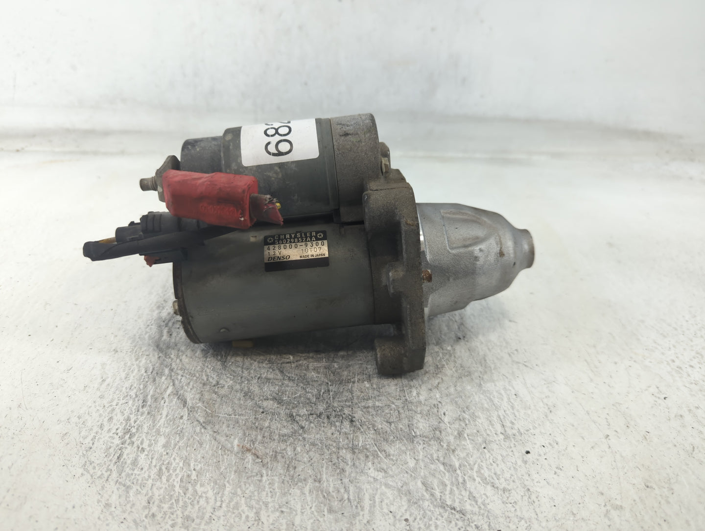 2017-2022 Dodge Charger Car Starter Motor Solenoid OEM P/N:28000-9300 Fits OEM Used Auto Parts - Oemusedautoparts1.com