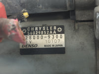 2017-2022 Dodge Charger Car Starter Motor Solenoid OEM P/N:28000-9300 Fits OEM Used Auto Parts - Oemusedautoparts1.com