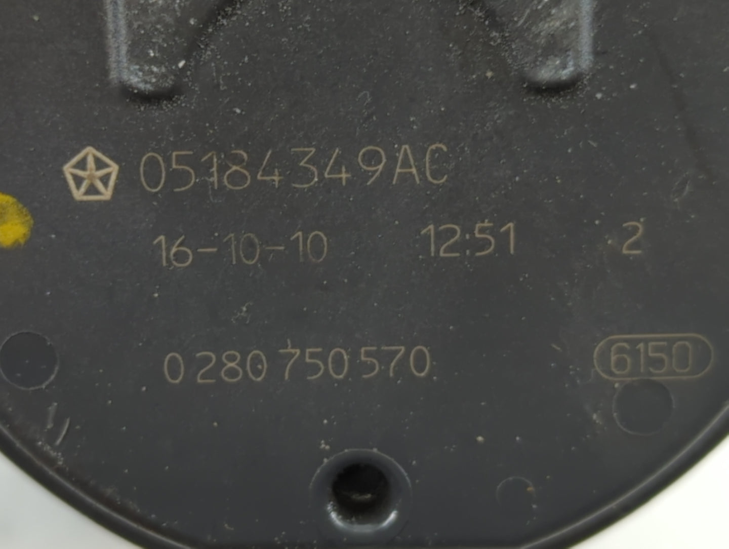 2011-2022 Dodge Charger Throttle Body P/N:0 280 750 570 05184349AC Fits OEM Used Auto Parts - Oemusedautoparts1.com